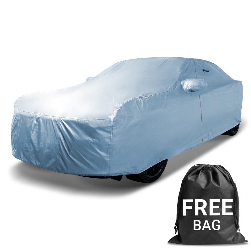 iCarCover 15-Layer Car Cover Waterproof All Weather | Premium Quality Car Covers for Automobiles, UV Protection, GR Supra, Lexus SC, Porsche Cayman, 718, 911 Boxster, 350Z, Size C30 (See Size Chart) - Image 1